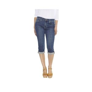 Levi's 515 Dark Denim Capris